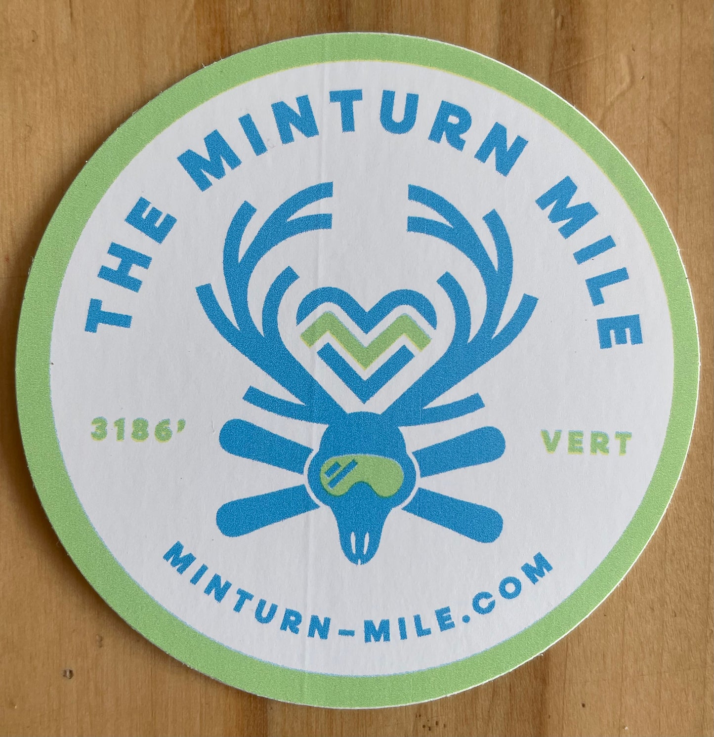 Minturn Mile sticker