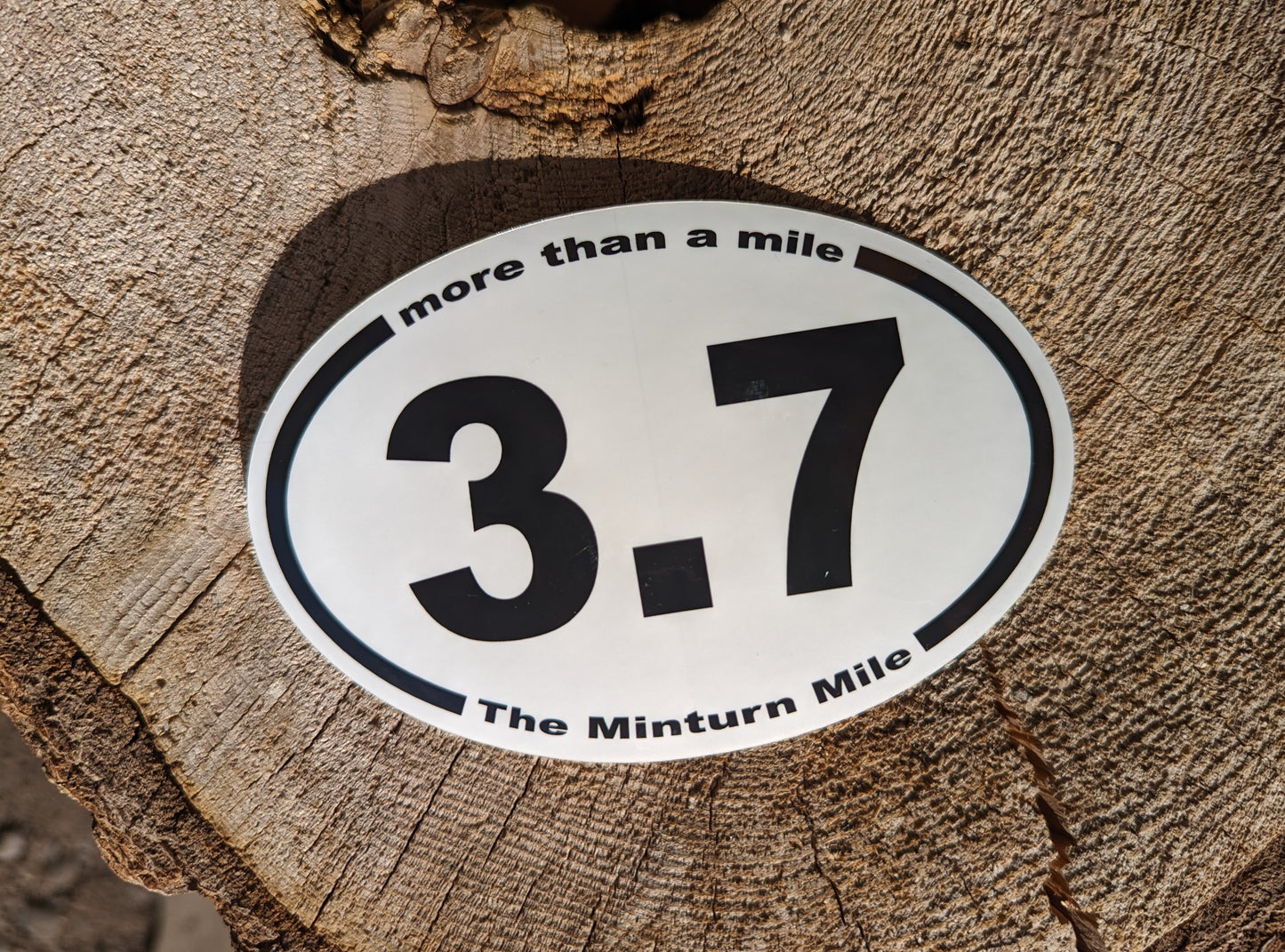 More than a Mile sticker